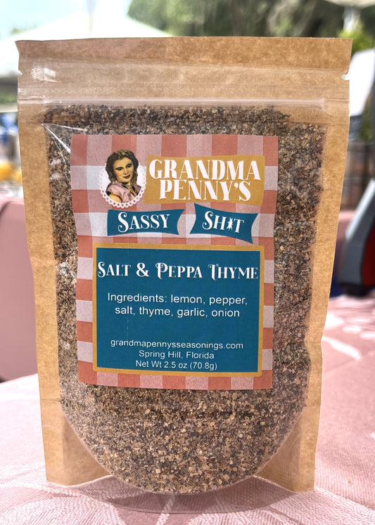 Salt & Peppa Thyme Pouch